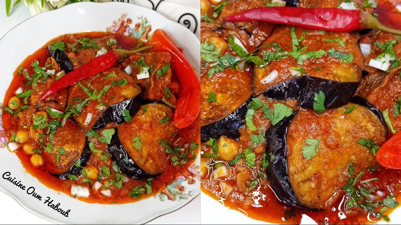 مدربل باذنجان / باتنجال تونسي 🇹🇳  زمني  يعمل الكيف ، أكلة تونسية بنينة و صحية mdarbel