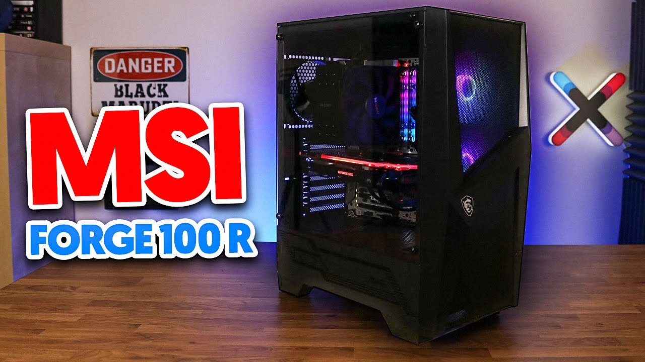 MSI MAG Forge 100 R / Budżetowa skrzynka z ARGB / TEST