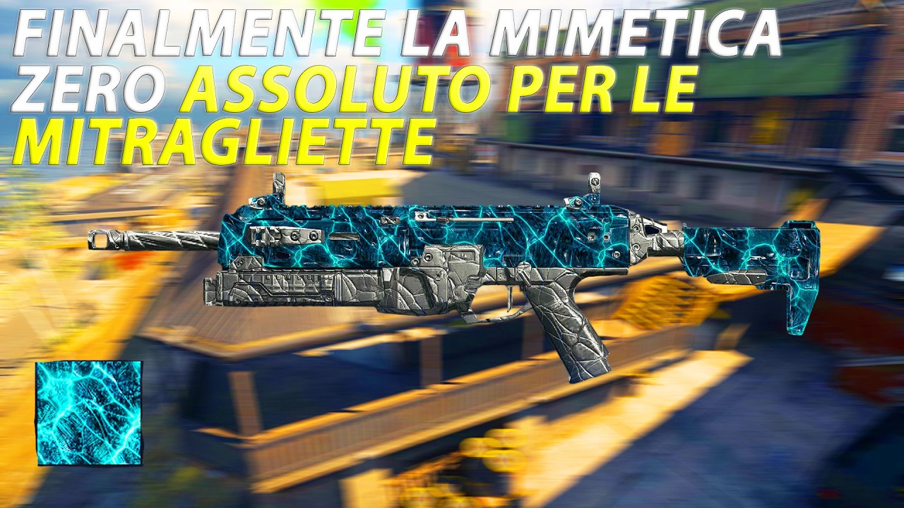 FINALMENTE LA MIMETICA ZERO ASSOLUTO PER LE MITRAGLIETTE