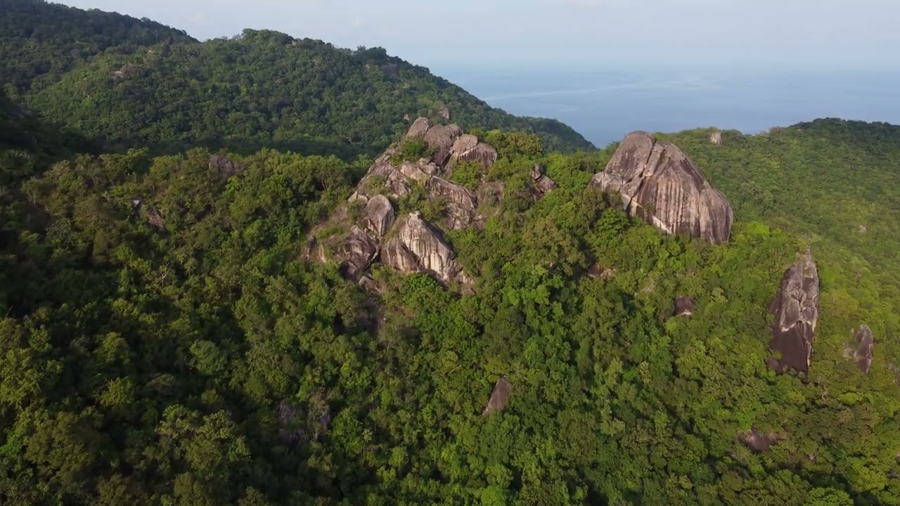 Mountains In The Jungle | Thailand | No Copyright Drone Shots | Royalty free drone shots