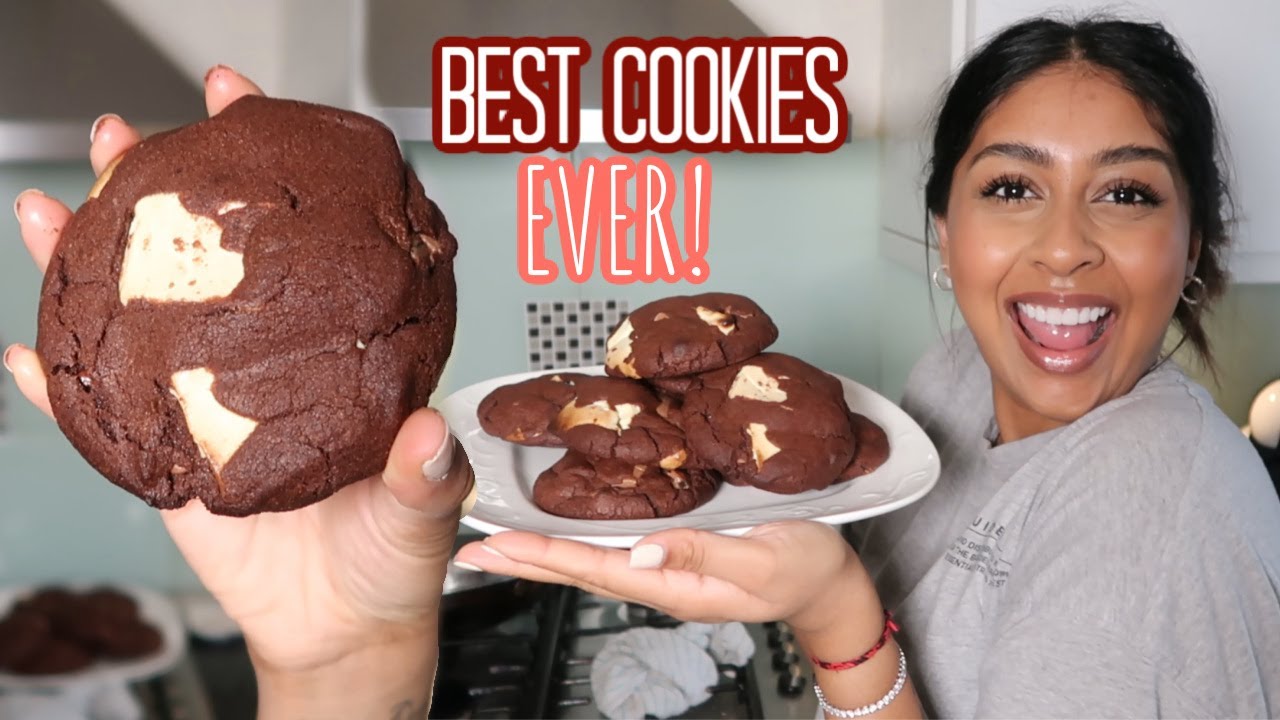 OMG! WORLD'S BEST DOUBLE CHOCOLATE CHIP COOKIES RECIPE!