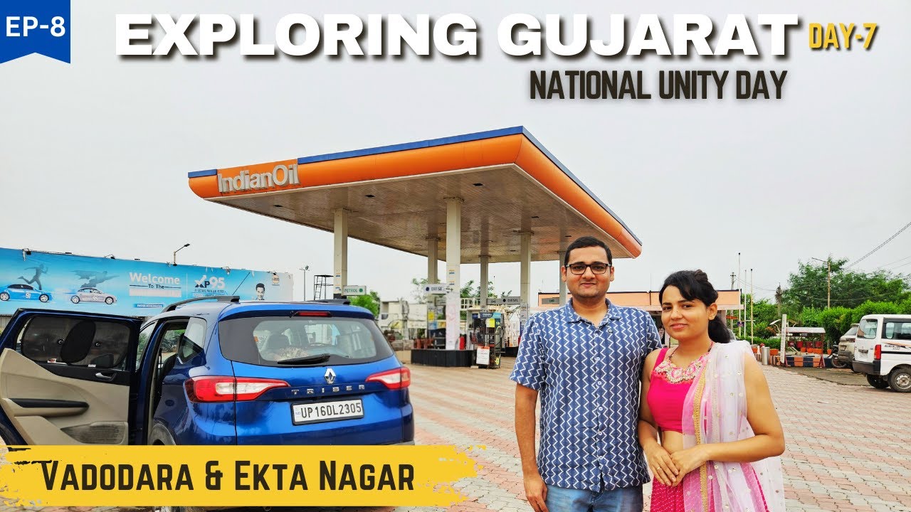 Vadodara to Ekta Nagar Drive 🚗 Visit to Statue of Unity on National Unity Day