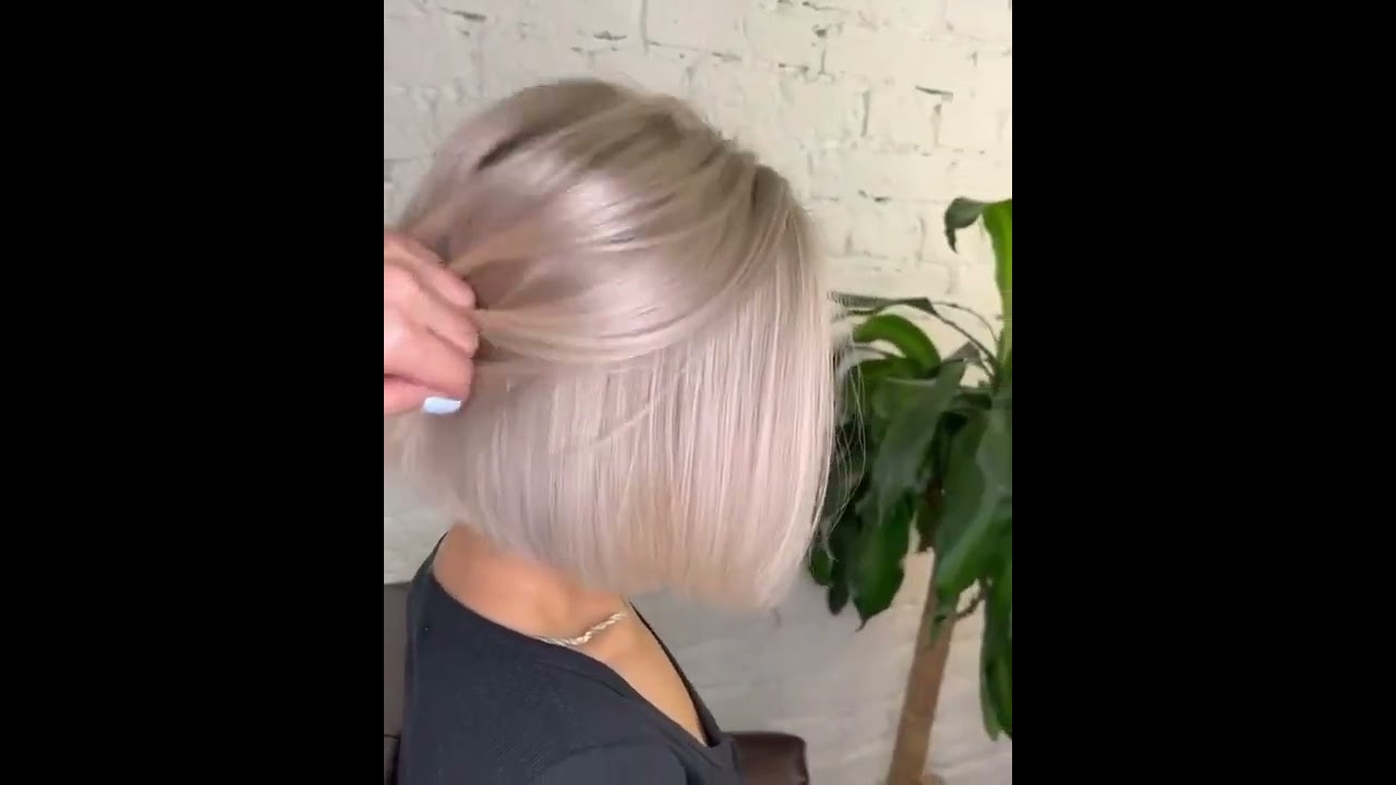 🤷‍♀️ Ash blonde bob hairstyles ❤️ - emmahairpiece