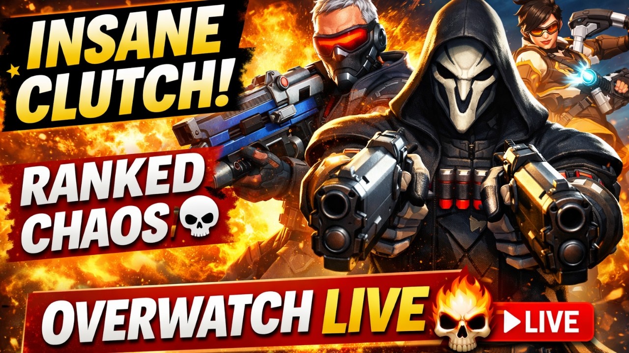 OVERWATCH Live – Carry or Get Carried? #overwatch
