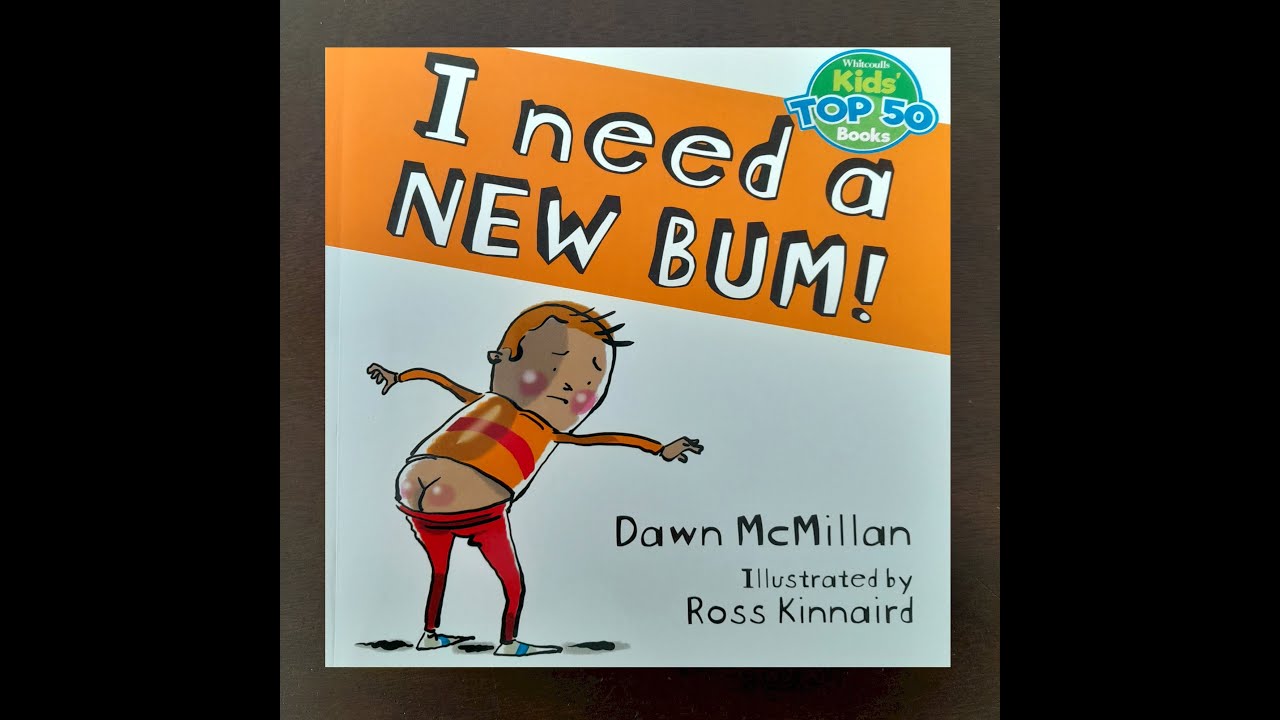 I Need A New Bum! - Read Aloud Story For Children (Story time with Benji)