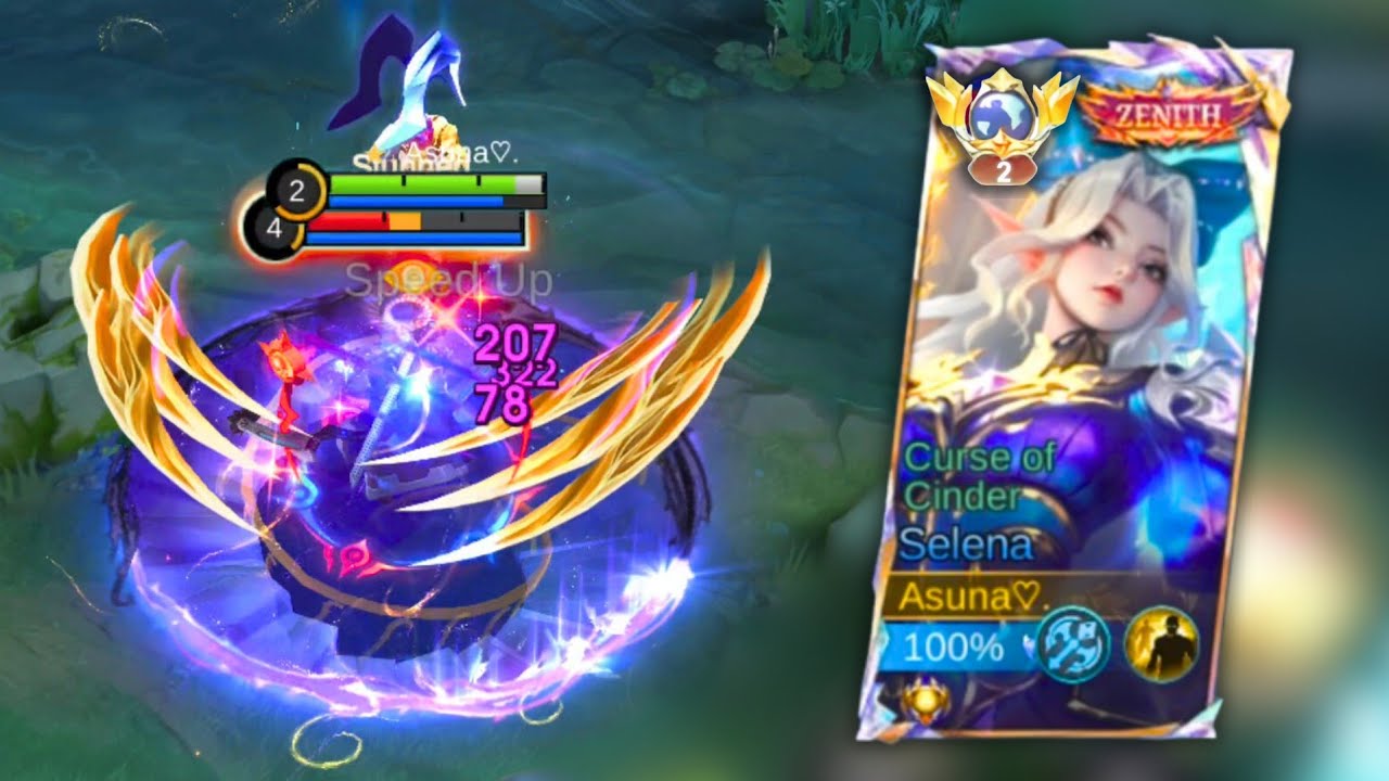 That's your Request Selena Zenith skin Gameplay!! Mobile Legends 