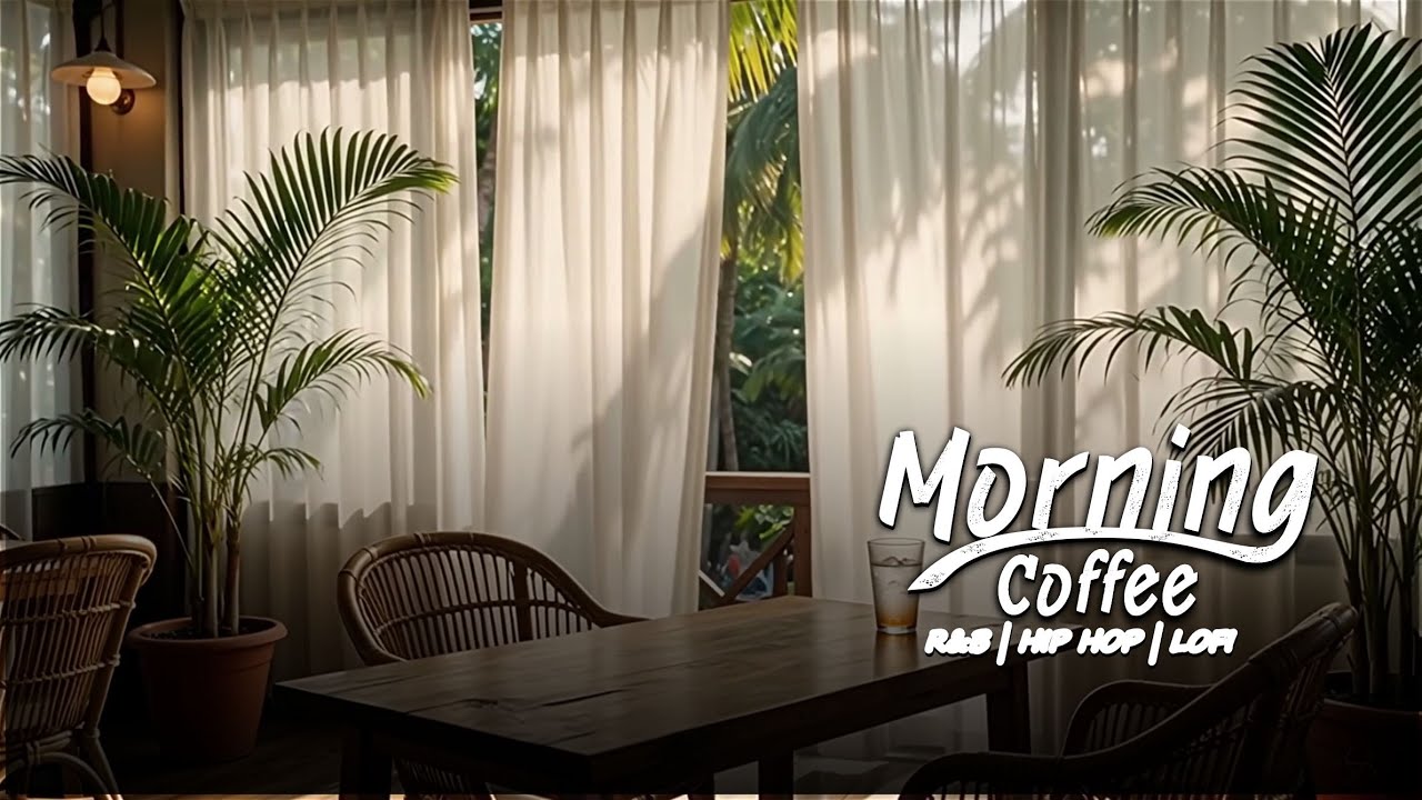 Calm Coffee Hours ☕ | Tropical Lo-fi RnB Background Music