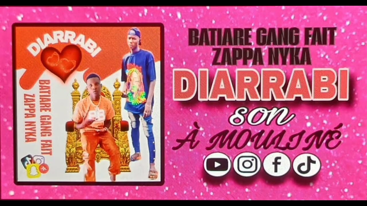 BDK GANG et Zappa Nyka officiel 🎶 DIARRABI 🎙️ FANS 