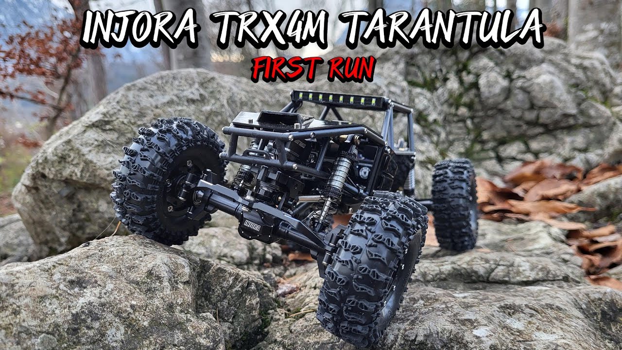 INJORA TRX4M Tarantula Build - First Run