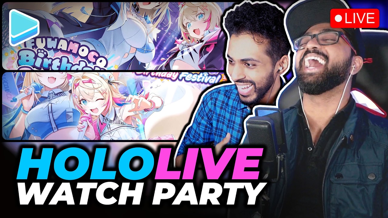 Hololive EN - FUWAMOCO 3D Birthday Live Concert 2025 & 2026 Watch Party | Hololive Spotlight!