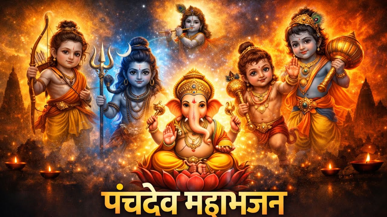 पंचदेव का नाम है शक्ति | Bal Roop Panch Dev Bhajan | सुबह-सुबह पंचदेव भजन | मन शांत होगा | #bhajan