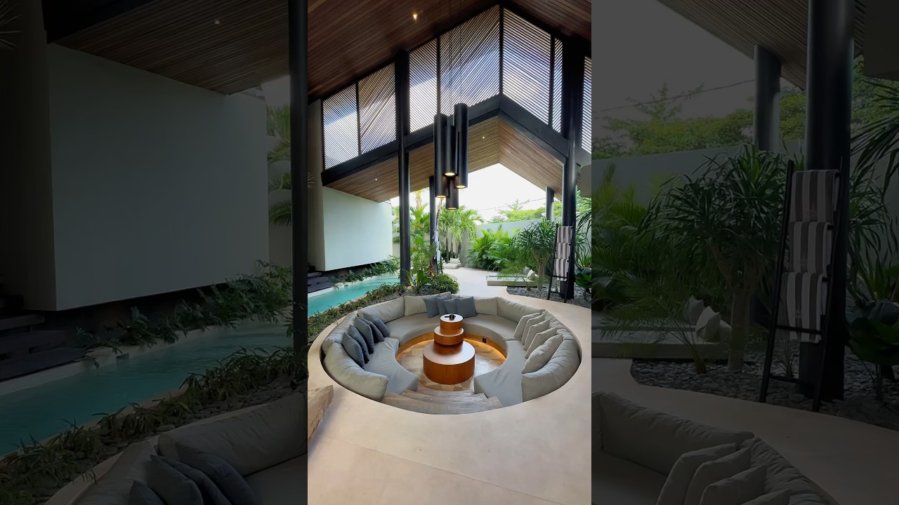 This house blends adventure and relaxation in one magnificent place! #tropicaldesign #homedesign