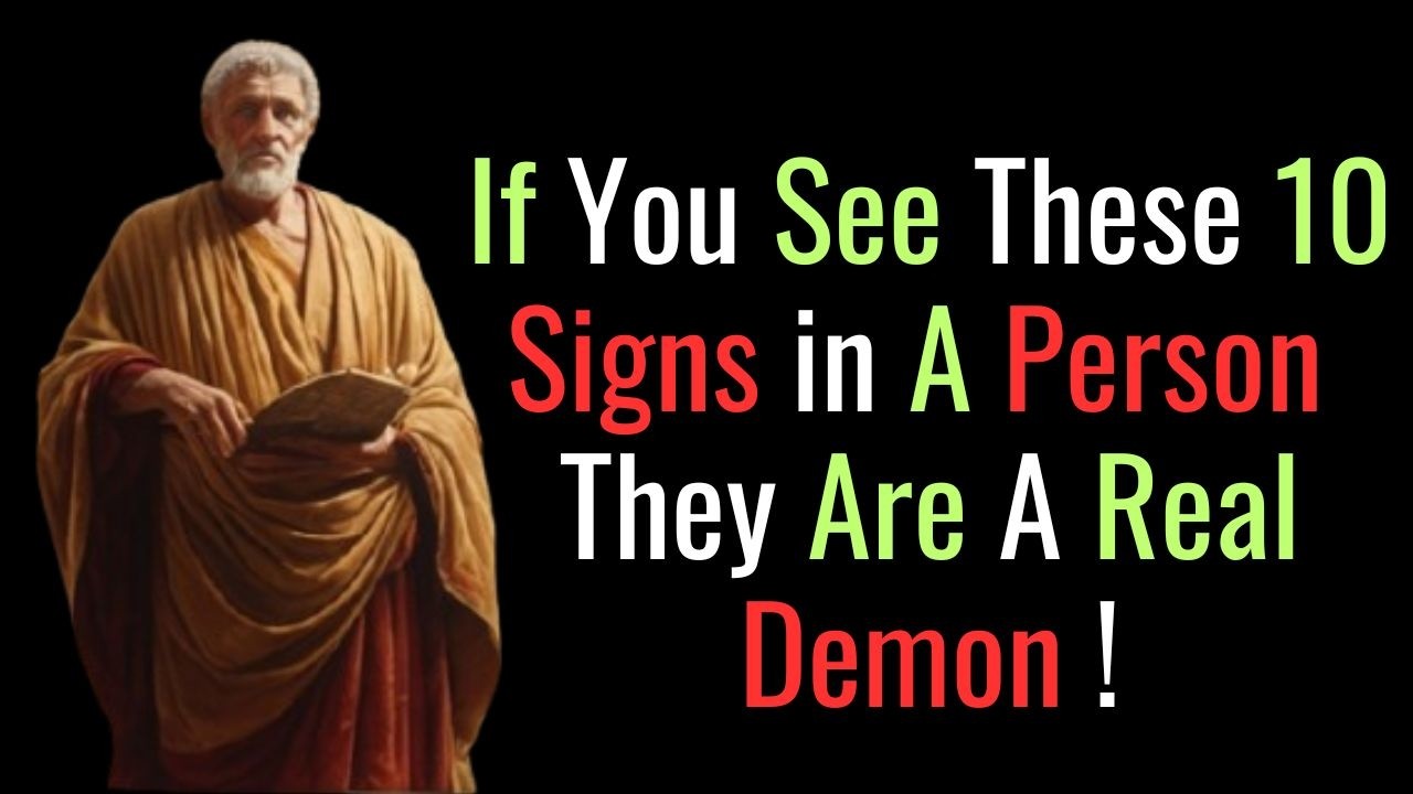 10 Signs You're Dealing With Human Devil Run !!!!