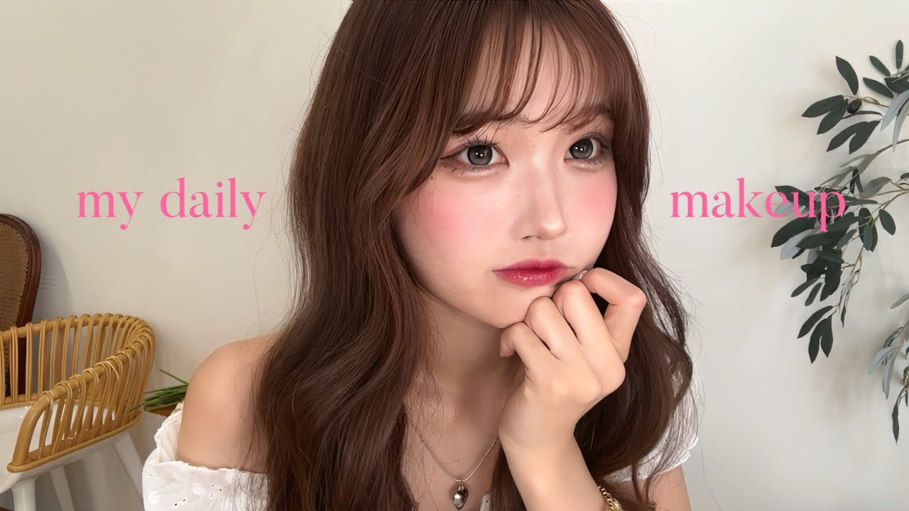 【GRWM】簡単×盛れる！ズボラ女子の韓国風メイク🎀ガチ盛れコスメ🩰🪞＆ヘアセットまで全て大公開໒꒱