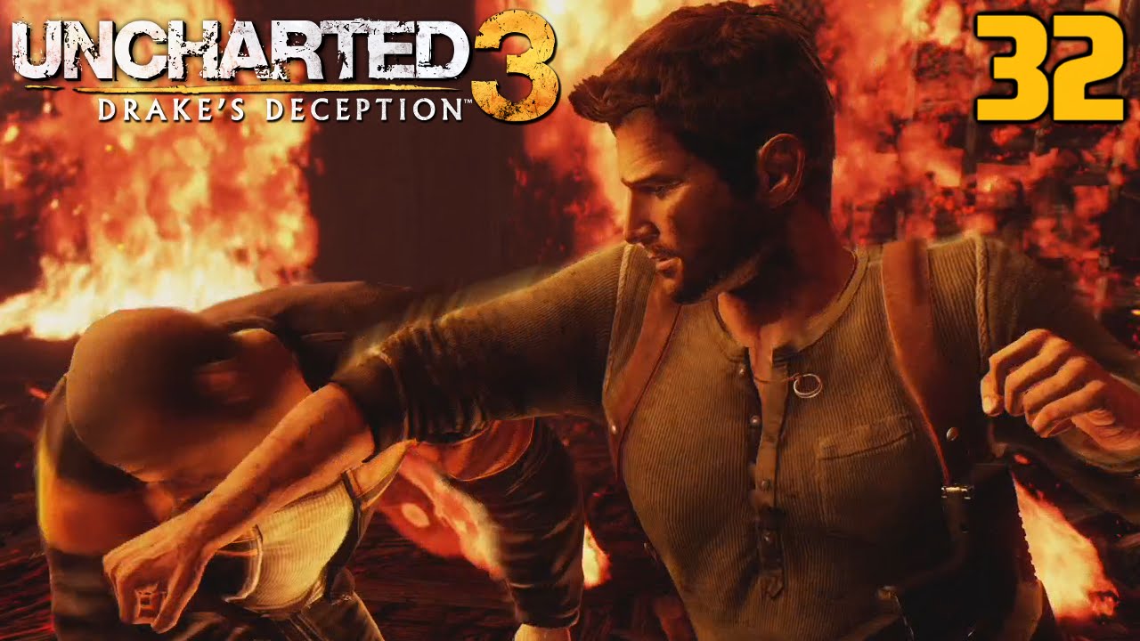 UNCHARTED Nathan Drake Collection : Let's Play #32 [FACECAM] - OMG WIE IM ACTIONFILM !!