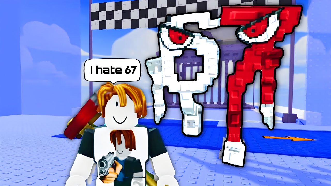Run From 67 Obby Funny Moments