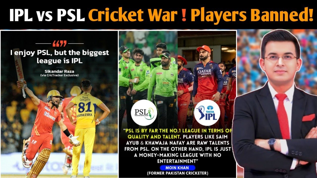 IPL vs PSL WAR Begins  Players BANNED? Big Controversy Explained