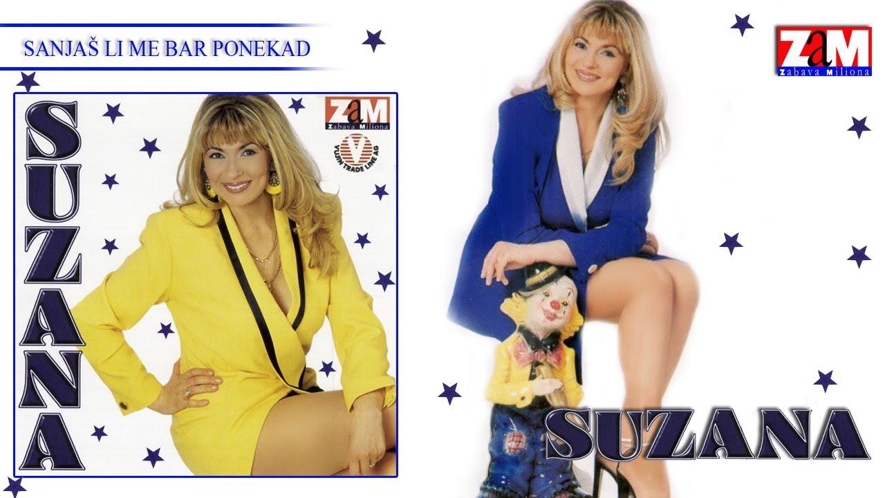 Suzana Jovanovic - SANJAS LI ME BAR PONEKAD - (Official Audio 1998)
