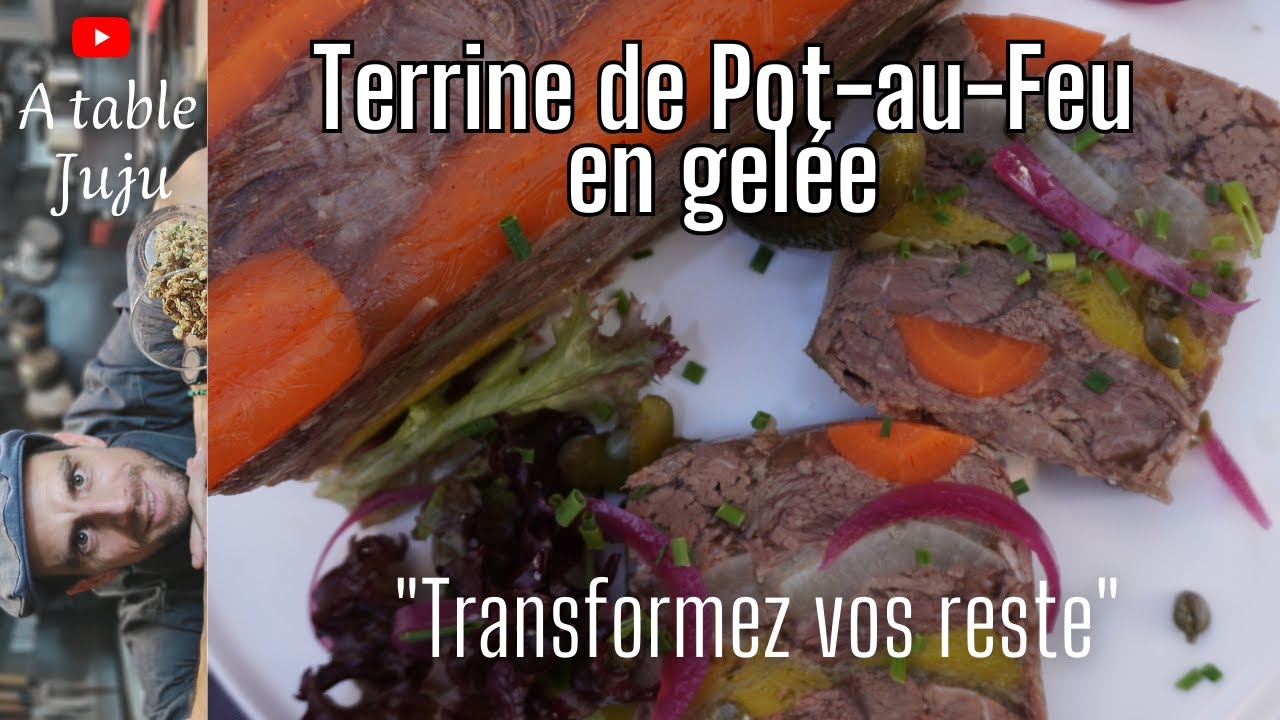Terrine de boeuf en Gelée  : Recette Anti-Gaspi Gourmande