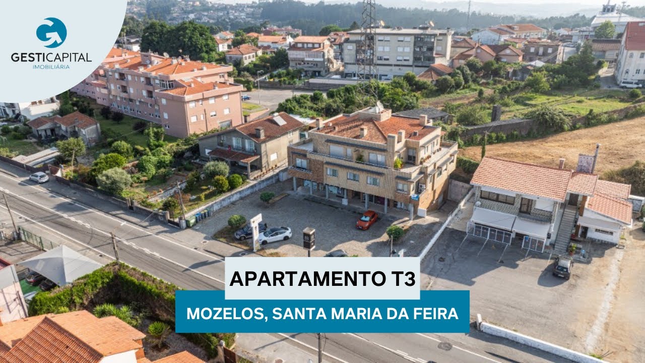 Apartamento T3 em Mozelos, Santa Maria da Feira com excelentes acessos
