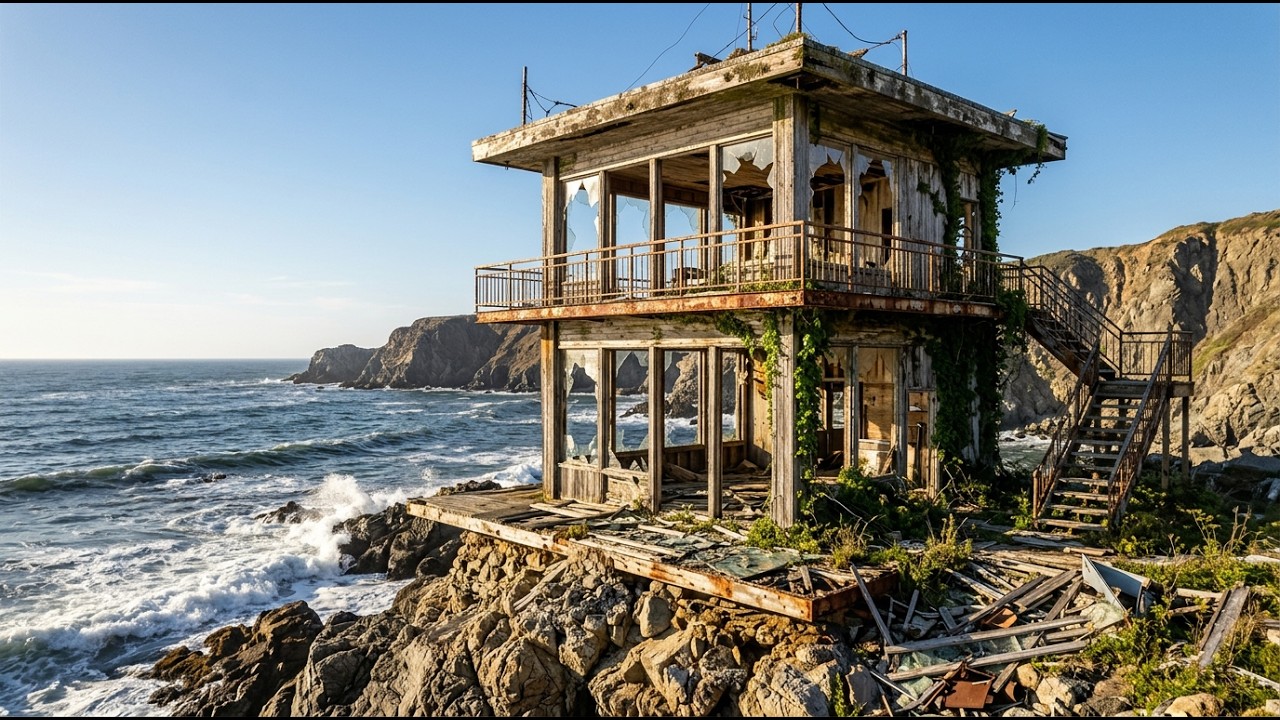 I Turned an Abandoned Watchtower into a Luxury House (ASMR)