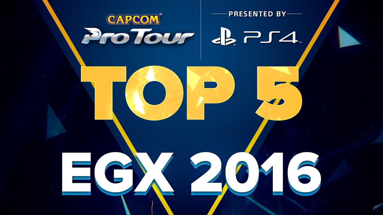 SFV: TOP 5 MOMENTS - EGX 2016 - CPT 2016