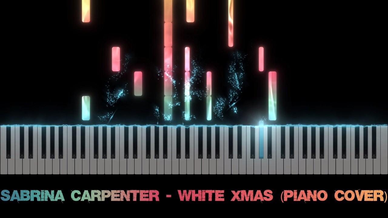 Sabrina Carpenter - White Xmas (Piano Cover)