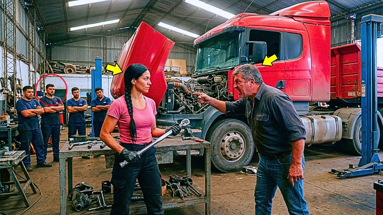 “ESTÁS DESPEDIDA SI FALLAS OTRA VEZ” DIJO EL JEFE JUSTO CUANDO LLEGÓ EL CAMIÓN MÁS DIFÍCIL,PERO ELLA