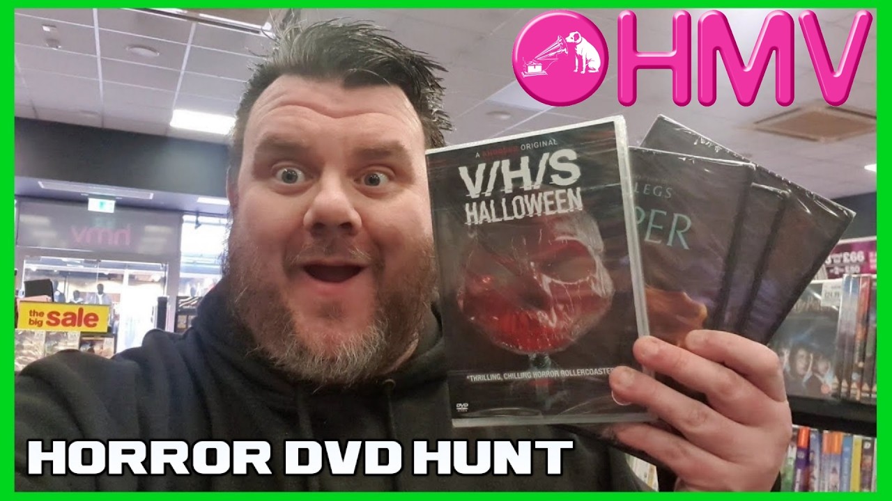 НОВЫЙ ОХОТНИК ЗА DVD С УЖАСАМИ HMV