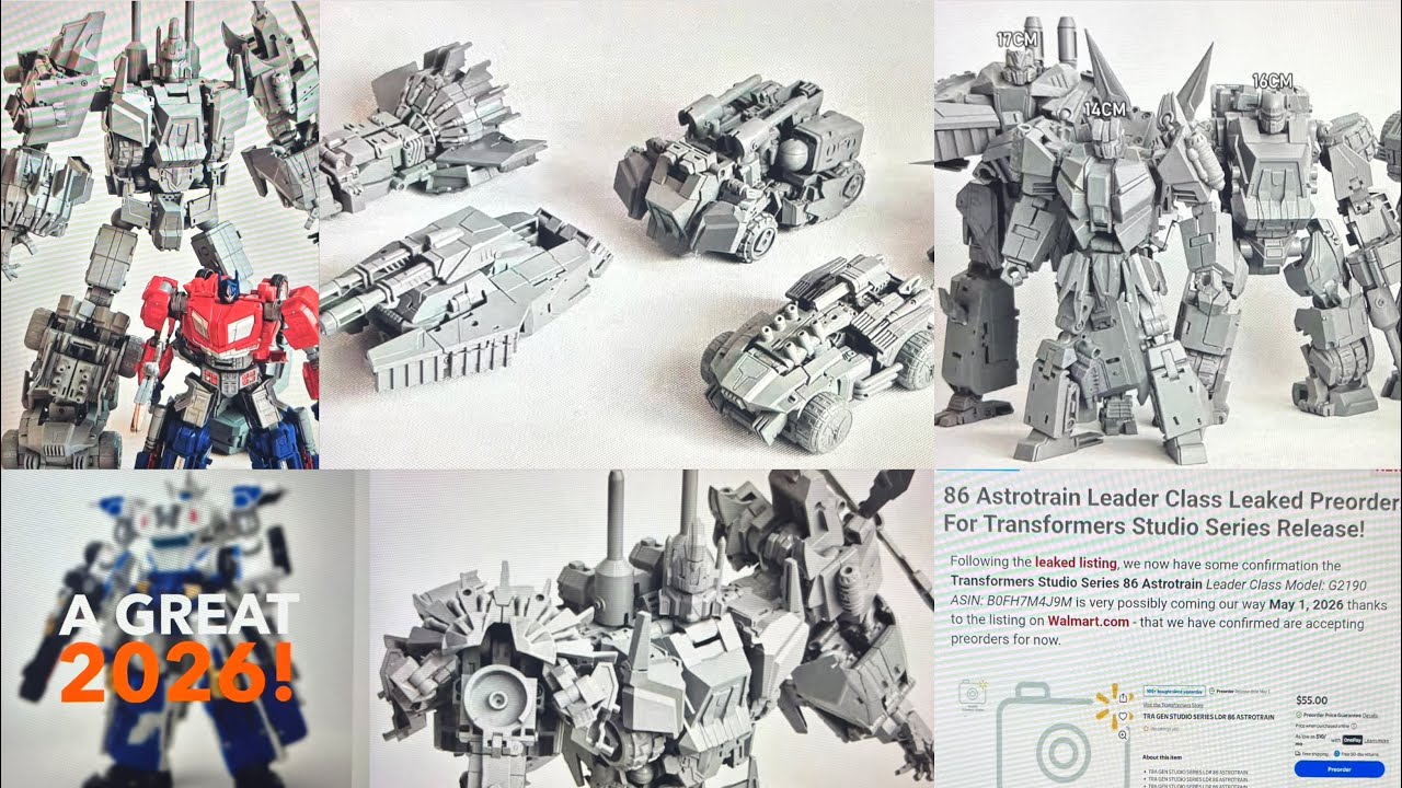 Новое объявление о продаже фигурки Transformers Studio Series 86 Astrotrain! Анонсирована фигурка...