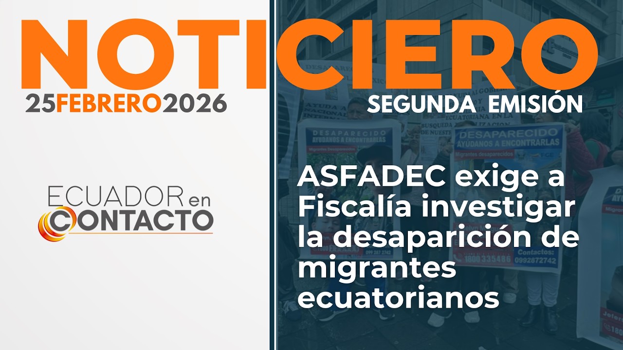 🔴 Noticias Ecuador | 25 de febrero de 2026 | Ecuador en Contacto segunda emisión