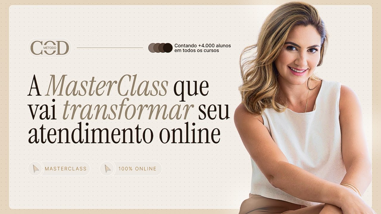 MasterClass - Como atender Online