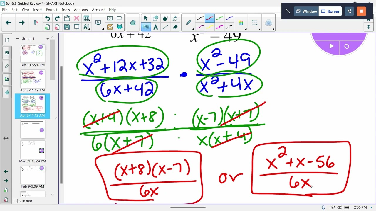 5.4-5.6 Guided Review Video