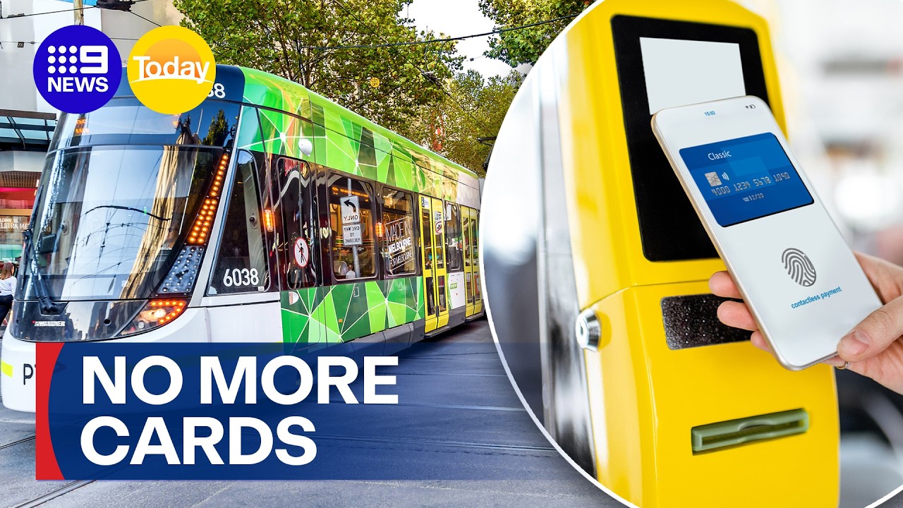 Tap and go payments finally arrive on Victorian trains | 9 News Australia