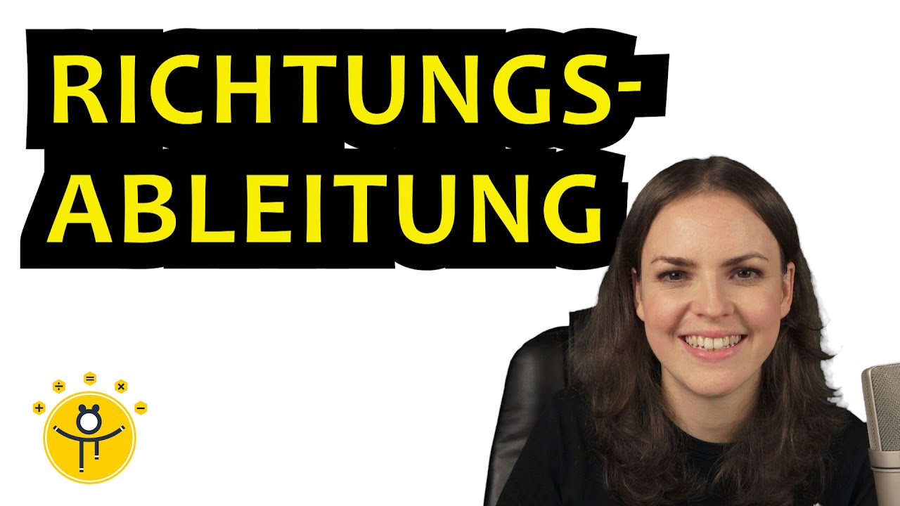 RICHTUNGSABLEITUNG berechnen – mehrdimensionale Funktion, Gradient