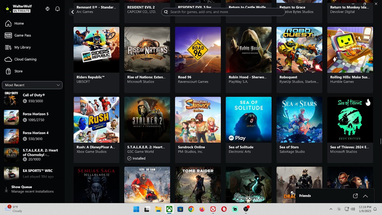 PC Game Pass All Games [January 2025]