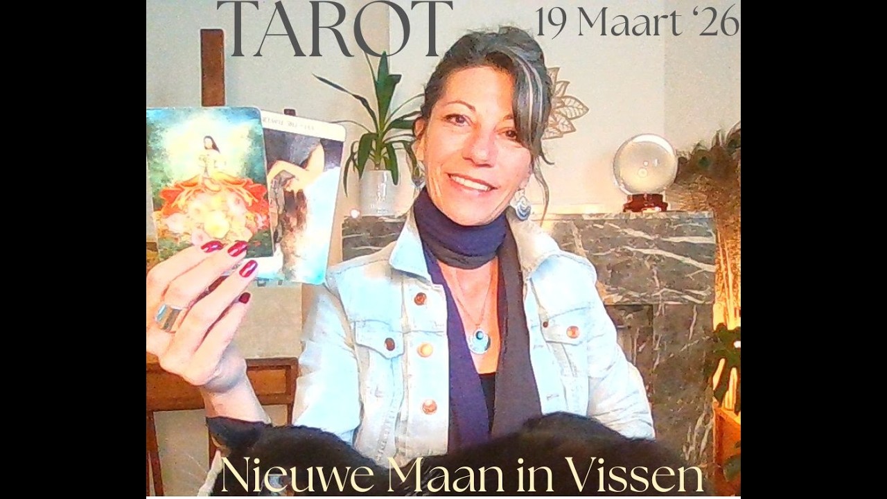 🌙NIEUWE MAAN🌙 in Vissen ~ ASTRO & TAROT LIVE ~ 19 maart '26 #tarot