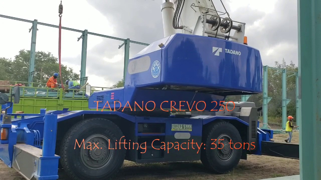 TADANO CREVO 250 READY FOR OPERATIONS