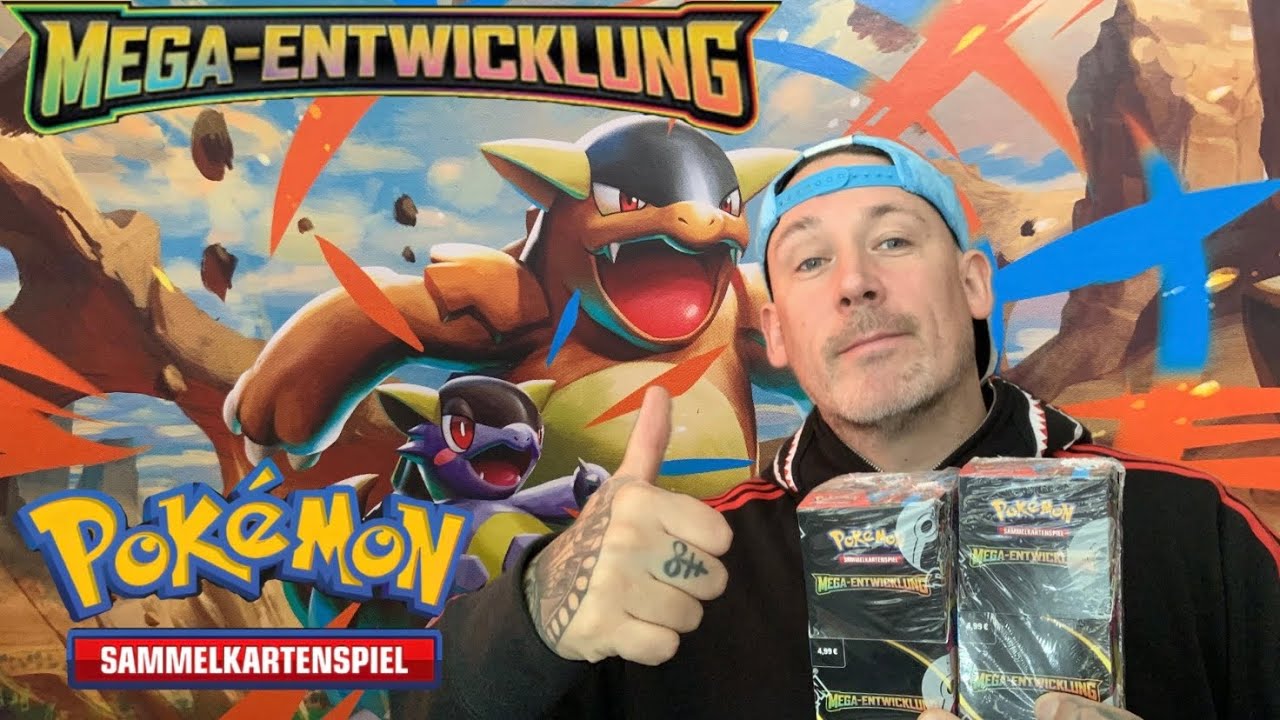 Pokemon Mega-Entwicklung Display Opening 