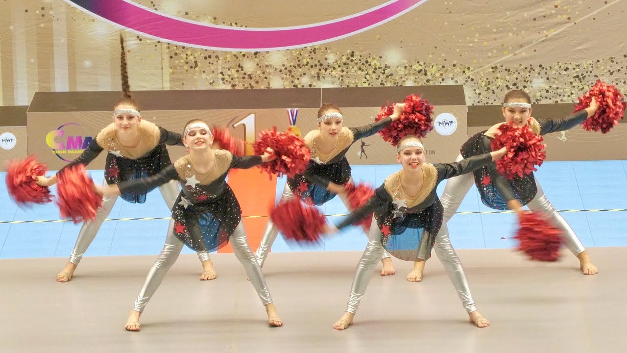 Majorettes *Flamingo Brno* / POM mini, Mažoretky / Hradec Kralove 2025 |
