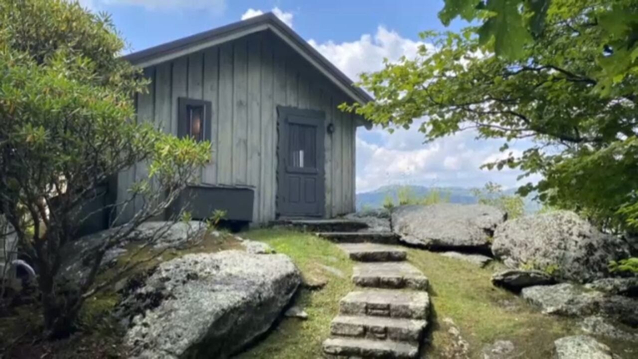 Visiting Charles Kuralt’s cabin at Grandfather Mountain