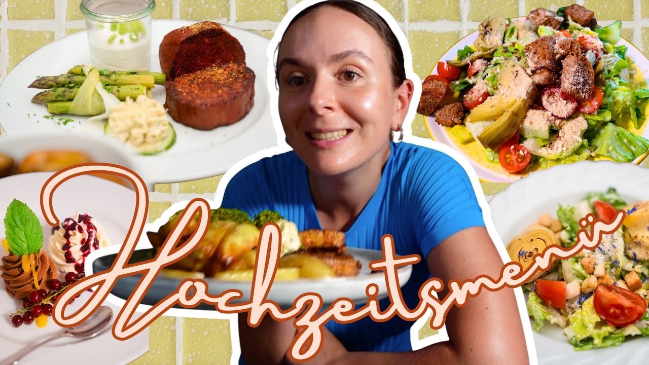 Ich koche unser veganes 3-Gänge-Menü zum Hochzeitstag | FOOD FRIDAY