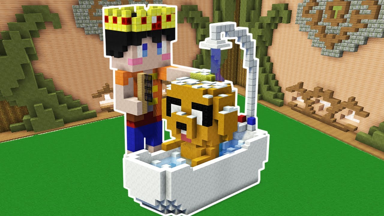 ¡MIKECRACK Y TROLLINO SE DAN UN BAÑO DE ESPUMA LEGENDARIO! 😍❤ MIKELLINO EN BUILD BATTLE #31