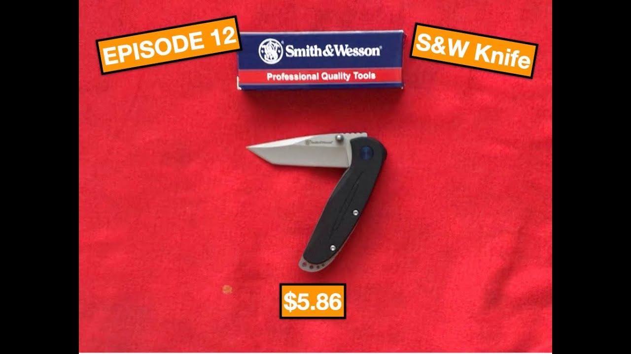 JJJinks Reviews (Very) Budget Knives From Amazon. Episode 12: Smith & Wesson Little Knife
