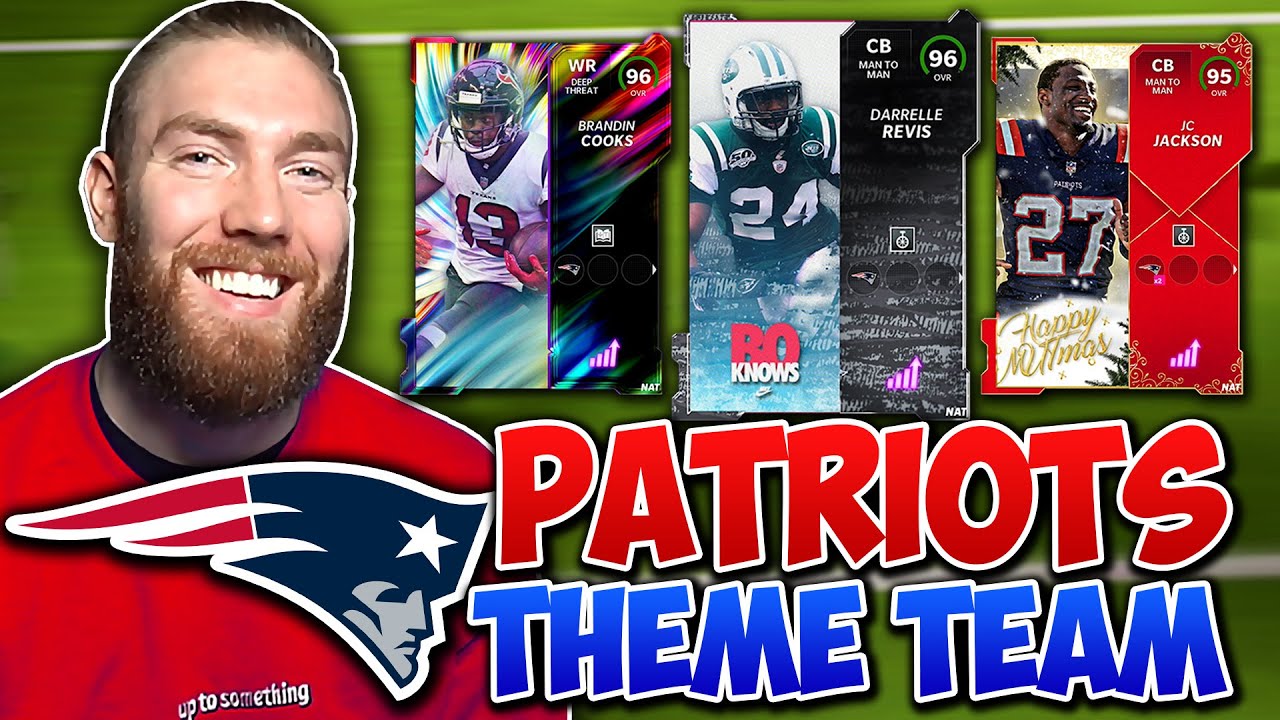 The New England Patriots Theme Team! The Fastest CBs In Madden...
