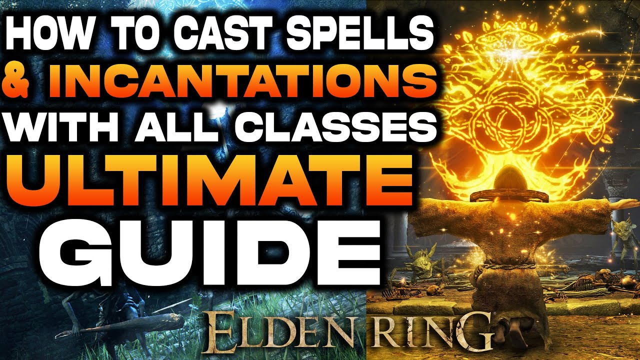 How To Use Spells & Incantations in Elden Ring | ULTIMATE Beginners Guide! BEST Early Spells & Staff