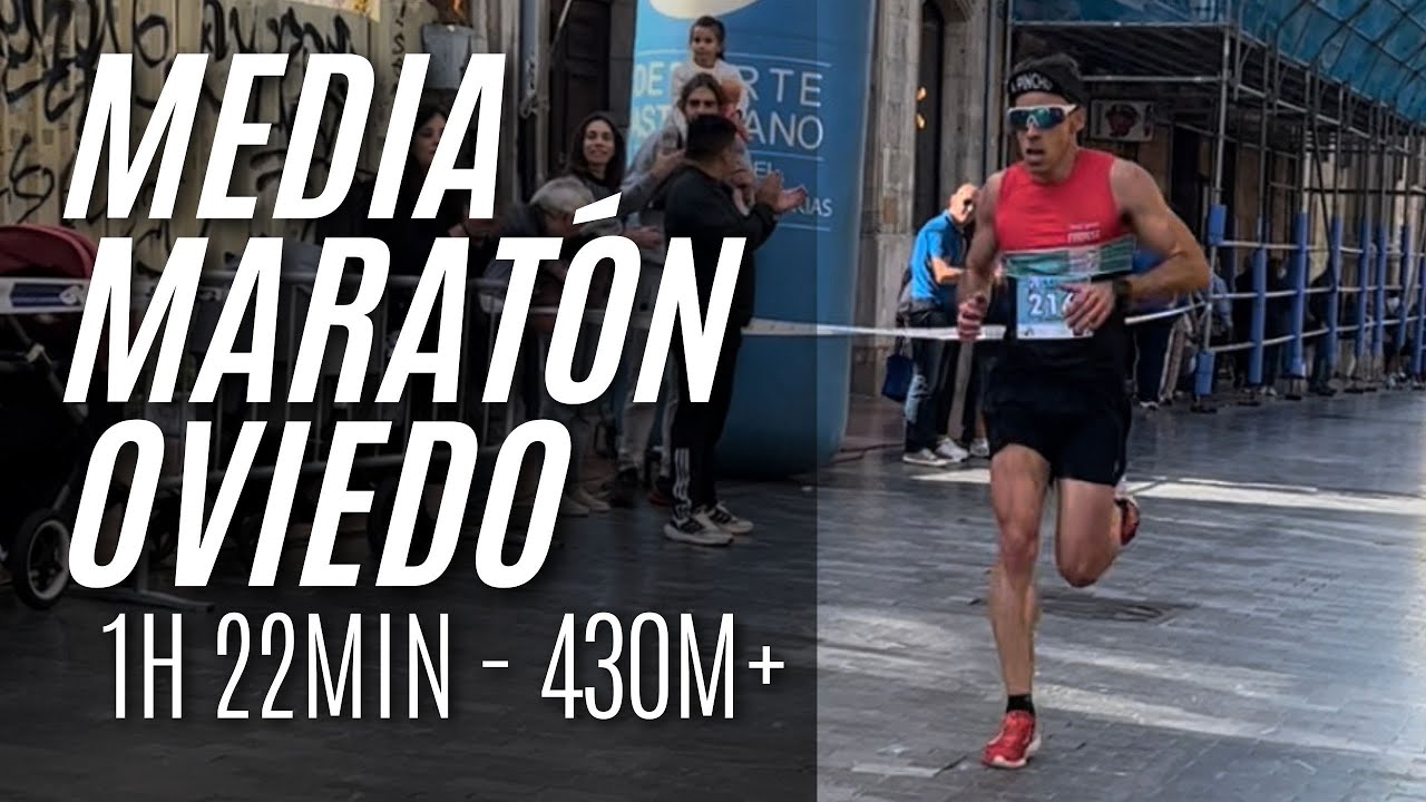MEDIA MARATÓN OVIEDO ASFALTO A TOPE! 🔥🚀 FINDE BRUTAL | VLOG | Javier Ordieres