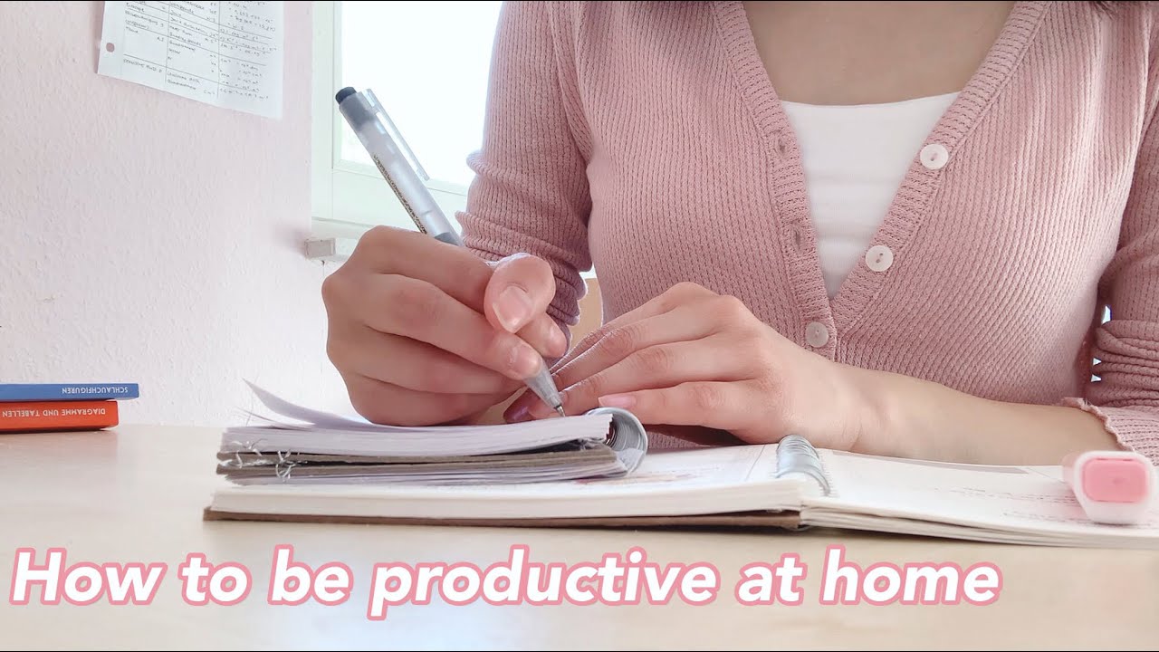 ✨How to be productive at home (and feel better during quarantine) ✨