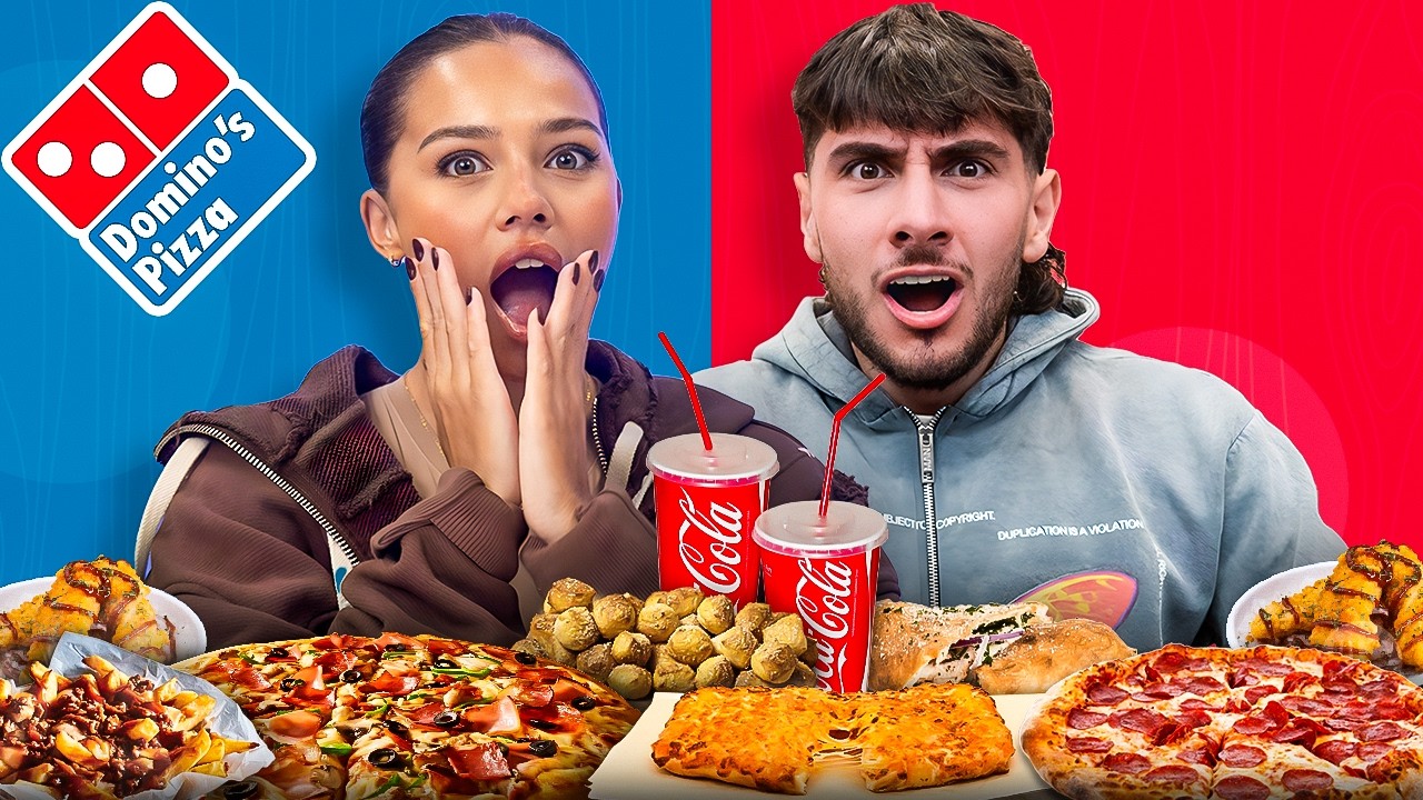 Мы попробовали все из меню Domino’s!