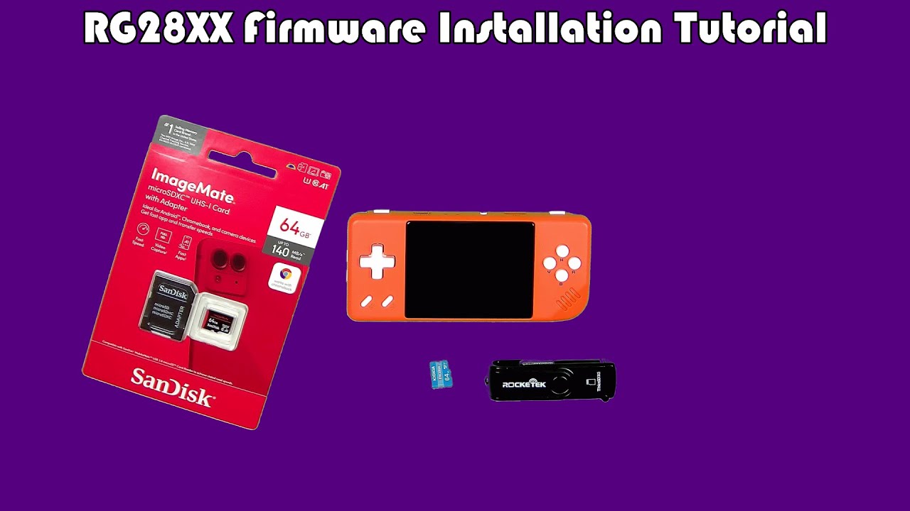Anbernic RG28XX: New Firmware Installation Walkthrough/Tutorial